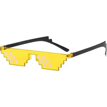 5 ks Thug life pixelové vtipné brýle | sluneční brýle, party brýle - Styl4