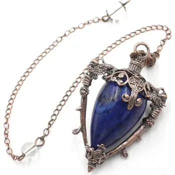 Sběratelství Kyvadlo z přírodního kamene pro věštění | věštecký nástroj - Lapis 2