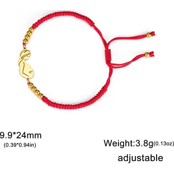 Náramek Náramek z chirurgické oceli | šperk - Těhotná maminka-R