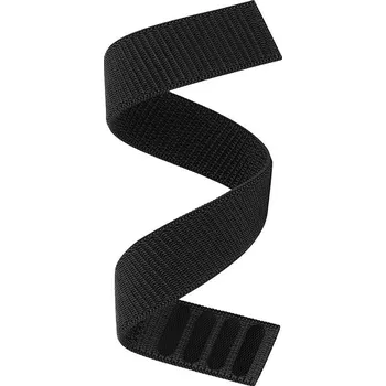 Řemínek na hodinky 4wrist Nylonový Loop řemínek pro Garmin Fenix 7S/6S/5S - 20 mm - Black + 2 měsíce na vrácení zboží