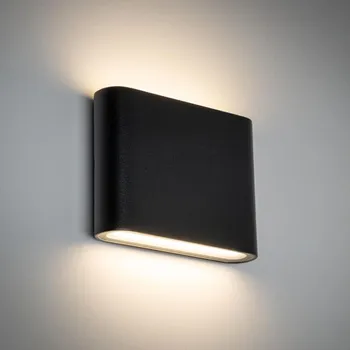 Venkovní osvětlení LED Venkovní nástěnné svítidlo ARWENA 2xLED/3W/230V IP54 černá