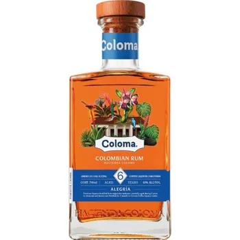 Rum Coloma 6y Alegria 40% 0,7 l (holá láhev)