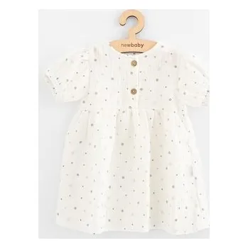 Kojenecký body Kojenecké mušelínové šaty New Baby Zora - velikost 68 (4-6m)
