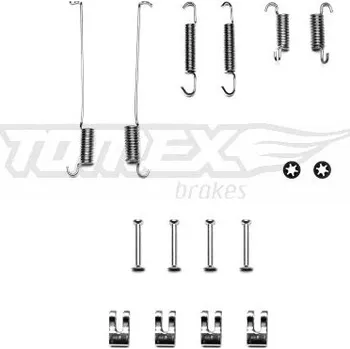 Brzdová čelist Sada příslušenství, brzdové čelisti TOMEX TX 40-22