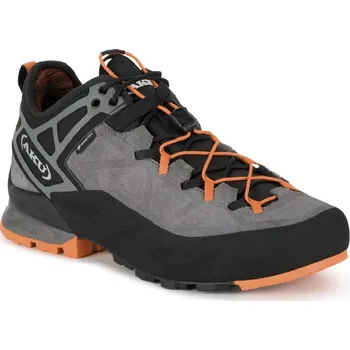 Pánská treková obuv Boty AKU Rock DFS II GTX Barva: Grey-Orange, Velikost: 45 EU