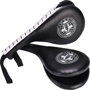 Dětský tréninkový kick pad pro taekwondo a karate | sportovní vybavení, tréninkový terč - 2ks černé