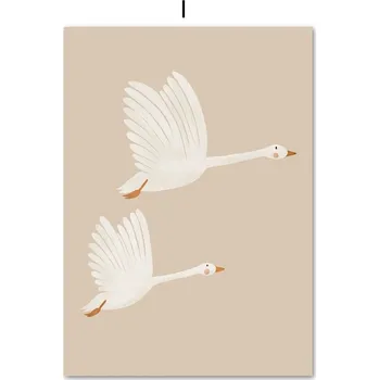 Plakát Boho plakát do dětského pokojíčku | dětský obraz, retro poster - já , 18 x 24 cm bez rámu