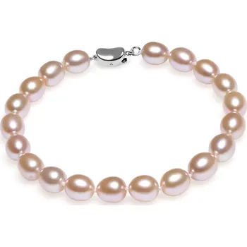 Náramek Lillian Vassago Stříbrný náramek s perlami LLVY-SB003V