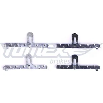 Přislušenství brzdového systému Sada příslušenství, obložení kotoučové brzdy TOMEX C TX 43-43