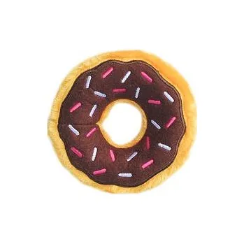 Hračka pro psa ZippyPaws Mini Donutz - čokoládový