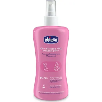 Tělový olej CHICCO Mama Care Olej na pružnost pokožky a strie s vitamínem E, 4v1, 200ml