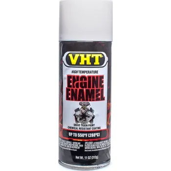 VHT Engine Enamel barva na motory do 288°C, bílá lesklá, 312g