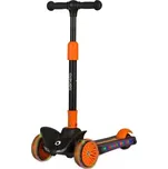 Lionelo - Dětská koloběžka TIMMY 3xAA oranžová/černá