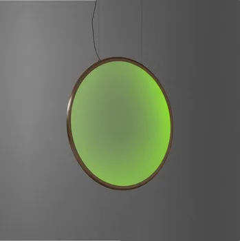 Artemide 1992360APP-LED RGBW Stm. lustr na lanku DISCOVERY LED/42W/230V bronzová