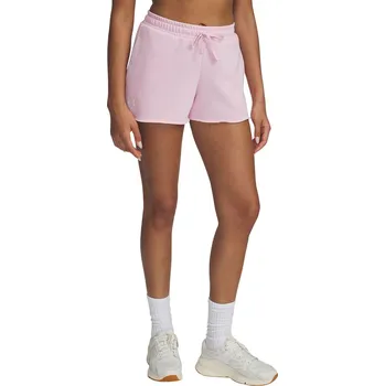 Dámské kraťasy kraťasy Under Armour Rival Terry - Prime Pink/White L