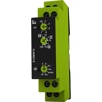 Relé TELE RELÉ MULTIFUNKČNÍ E1ZMW10 24-240V AC/DC (VE10) 7 FUNKCÍ 1 CO 110206A