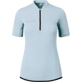 cyklistický dres Dámský cyklistický dres Martini Sportswear FLOWTRAIL 1/2 zip - světle modrá L