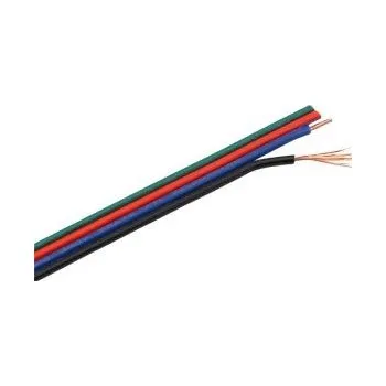 elektrický kabel FK KABEL PLOCHÝ RGB 4X0,3MM2 AWG24 4737814