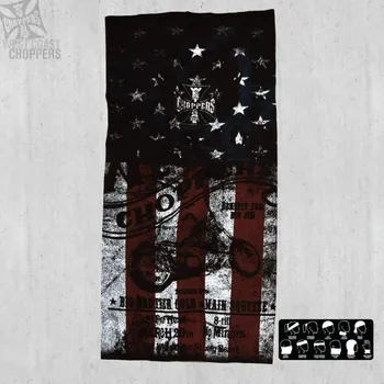 Nákrčník West Coast Choppers NÁKRČNÍK - AMERICAN PRIDE