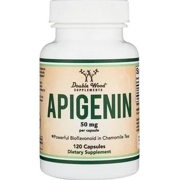 Fitness strava Double Wood Supplements Apigenin 120 kapslí