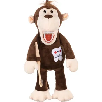 plyšák MIRUS MIX Edukativní plyšák - opice 40 cm