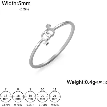 Prsten Cazador prsten gender symbol | ocelový šperk - Gay-S , 7