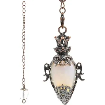 Sběratelství Kyvadlo z přírodního kamene pro věštění | věštecký nástroj - Opál 1