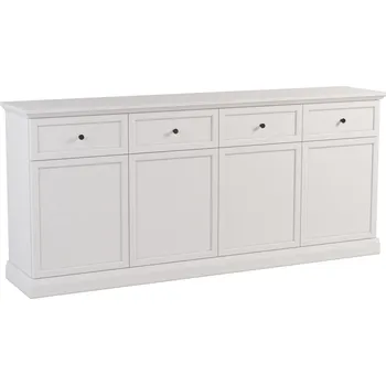 Komoda Prostorná komoda Lucca K4D4S - bílá