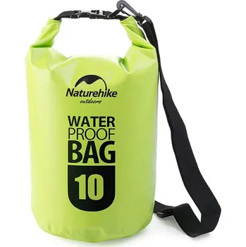 Vodácký pytel vodotěsný suchý vak NATUREHIKE Tahoe-06 vodotěsný vak 10l - zelený
