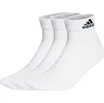 Ponožky adidas Cushioned Sportswear Ankle Socks 3 Pairs White XS