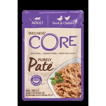 Krmivo pro kočku Wellness Core Cat Paté kuře a kachna 85g