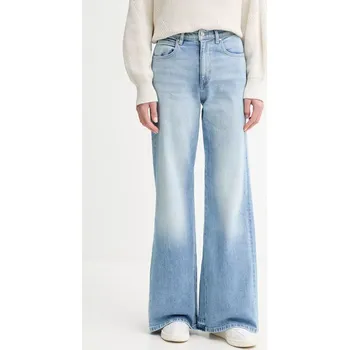 Dámské džíny Džíny BOSS dámské, high waist, 50538580 modrá 50J, vel. 30/32