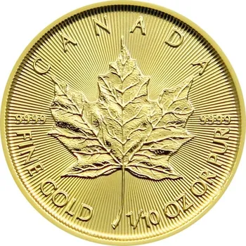 Maple Leaf 1/10 Oz Různé ročníky