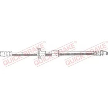 Brzdová hadice Brzdová hadice QUICK BRAKE 32.409