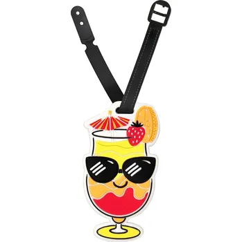 Příslušenství k zavazadlu KUFRYPLUS Jmenovka na kufr LTD203 Letní koktejl