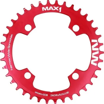 Převodník na kolo Převodník MAX1 Narrow Wide 38z červený