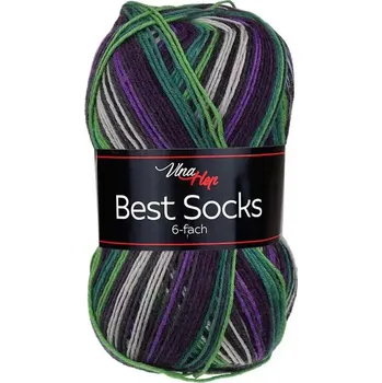 Příze Vlna-Hep Best Socks 6-fach 7364 (Vlna-Hep Best Socks 6-fach 7364)