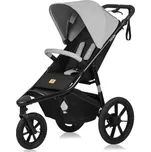 Lionelo - Sportovní kočárek AZURA černá/šedá