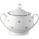 G.Benedikt 1882, Karlovy Vary Cukřenka malá 250 ml Verona Valbella modrá D9417