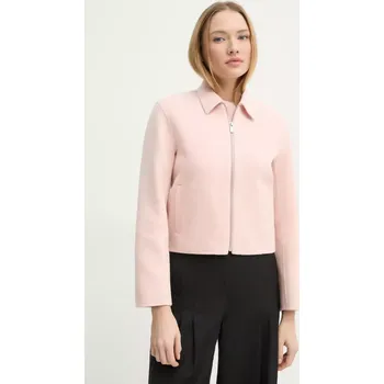 Pánská softshellová bunda Vlněná bunda Theory růžová barva, přechodná, O1101402 03X, vel. M