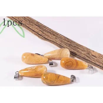 Přívěsek Krystal přívěsek 25x10mm | přívěsek, minerální kámen 1 ks - Přírodní Crazy Achát