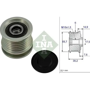 Předstihová spojka Schaeffler INA 535 0013 10