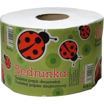 Toaletní papír Bedrunka toal. papír 2vrstvý 60m VELKÝ 36ks