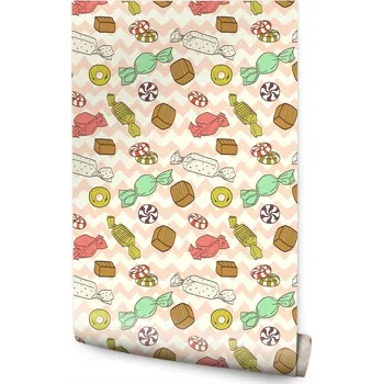 Fototapeta Tapeta pro mládež barevné Bonbóny Sladkosti