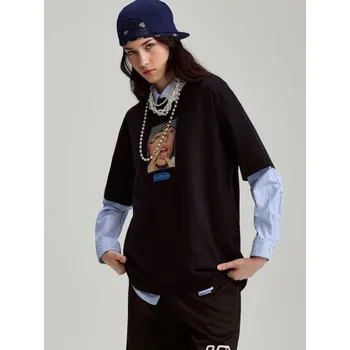 Dámské tričko Tričko s potiskem Billie Eilish - M - House - černá - 909FH-99X