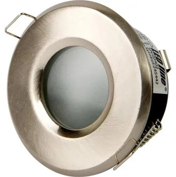 Bodové svítidlo Ledin Podhledové bodové svítidlo kruhové Aluminium Satin