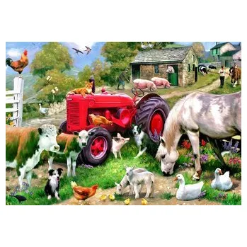 Puzzle ALIPSON Puzzle Na farmě 1000 dílků