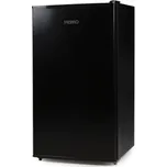 Lednice s mrazákem uvnitř - černá - PRIMO PR145FR