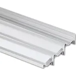 MCLED PROFIL AL PŘIS. ROHOVÝ RN 19X15MM VČ. ČIRÉHO DIFUZORU 2M ML-761.094.02.2