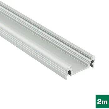 Stavební profil FK FKU11-2M 4731606 AL U PROFIL BEZ PLEXI 20X8X2000MM PŘISAZ.